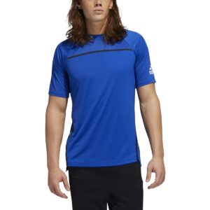 adidas mens primeblue tee team royal blue small