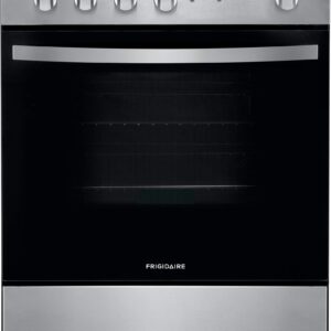 Frigidaire 24 in. 1.9 Cu. Ft. Gas Range in Stainless Steel with Continuous Cast Iron Grates, ADA Compliant