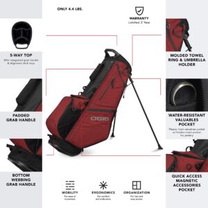 OGIO Golf XIX Stand Bag (Clay)