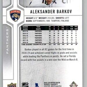 2019-20 Upper Deck #40 Aleksander Barkov Florida Panthers NHL Hockey Trading Card