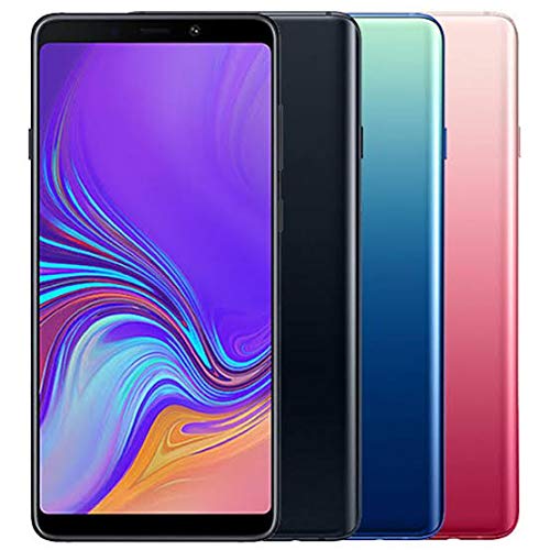 SAMSUNG Galaxy A9 2018 (SM-A920F) Single SIM 128GB/ 6GB RAM , 6.3” GSM Unlocked International Version - No Warranty - Lemonade Blue