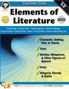 common core: elements of literature, grades 6 - 8