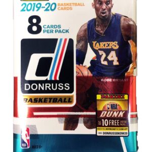 2019/2020 Panini NBA Donruss Basketball Blaster Box 1 Autograph or Memorabilia Card per Box