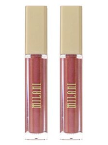 pack of 2 milani amore matte metallic lip creme, overdramattic (13)