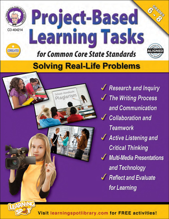 Mark Twain | Project-Based Learning Tasks for Common Core State Standards Workbook | Grades 6–8, Printable