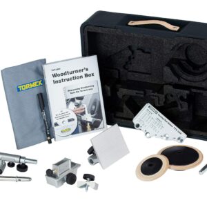 Tormek TNT-808 Woodturner’s Kit - A Complete Turning Tool Sharpener Kit for Tormek Water Cooled Sharpening Systems – Includes Jigs to Shape and Sharpen Turning Tools