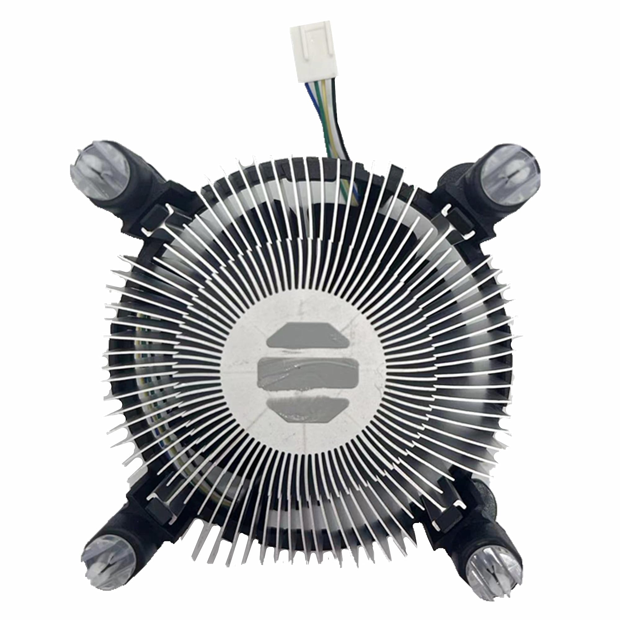 New heatsink CPU Cooling Fan for Intel i3/i5/i7 lga 115x 1150 1151 1155 1156 X3430 X3440 X3450 X3460 X3470 X3480 Series E97379-003 D34223 D75716 D95263 E18764 E33681 E97375 E97378–001 4-PIN 3.5-Inch