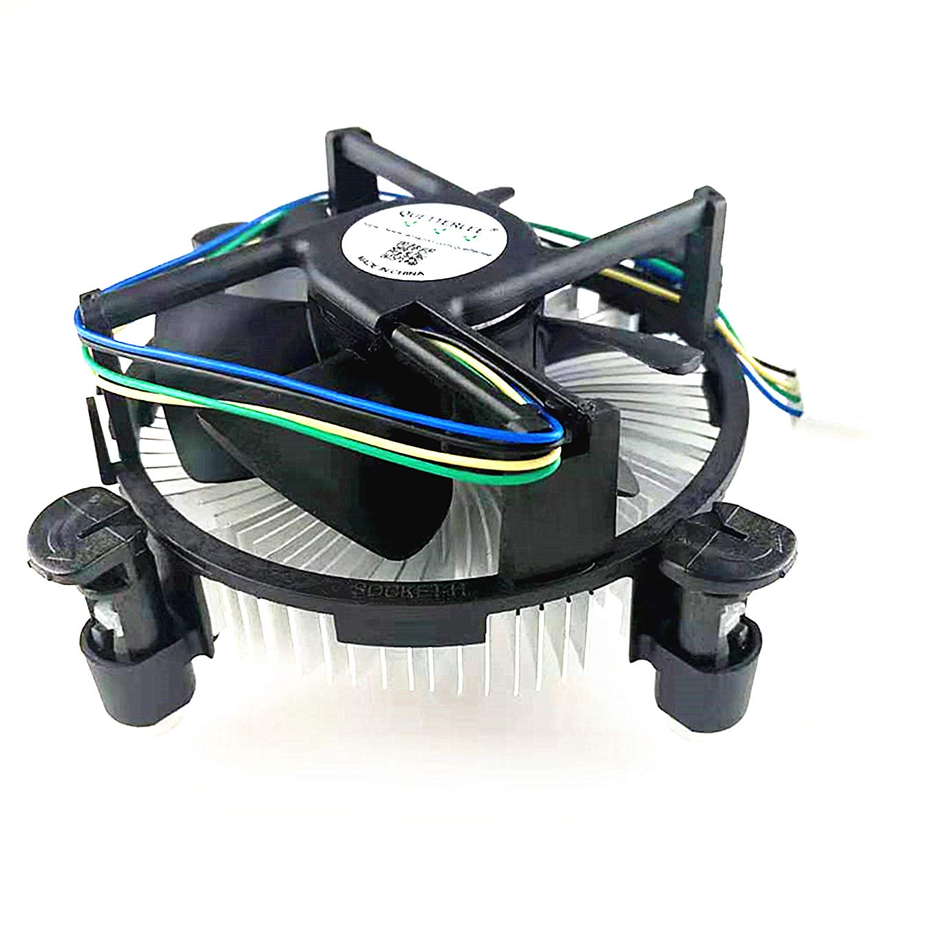 New heatsink CPU Cooling Fan for Intel i3/i5/i7 lga 115x 1150 1151 1155 1156 X3430 X3440 X3450 X3460 X3470 X3480 Series E97379-003 D34223 D75716 D95263 E18764 E33681 E97375 E97378–001 4-PIN 3.5-Inch