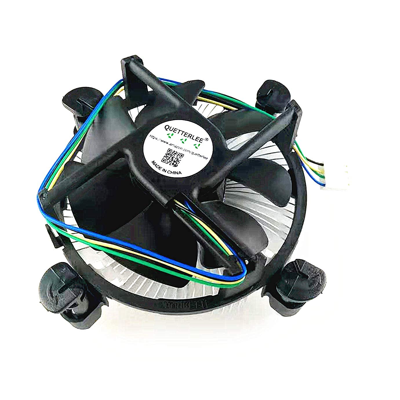 New heatsink CPU Cooling Fan for Intel i3/i5/i7 lga 115x 1150 1151 1155 1156 X3430 X3440 X3450 X3460 X3470 X3480 Series E97379-003 D34223 D75716 D95263 E18764 E33681 E97375 E97378–001 4-PIN 3.5-Inch