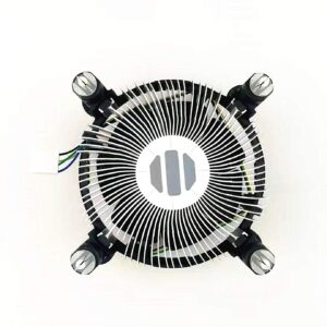 New heatsink CPU Cooling Fan for Intel i3/i5/i7 lga 115x 1150 1151 1155 1156 X3430 X3440 X3450 X3460 X3470 X3480 Series E97379-003 D34223 D75716 D95263 E18764 E33681 E97375 E97378–001 4-PIN 3.5-Inch