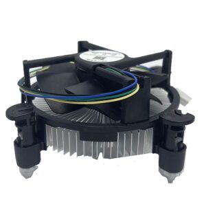 New heatsink CPU Cooling Fan for Intel i3/i5/i7 lga 115x 1150 1151 1155 1156 X3430 X3440 X3450 X3460 X3470 X3480 Series E97379-003 D34223 D75716 D95263 E18764 E33681 E97375 E97378–001 4-PIN 3.5-Inch