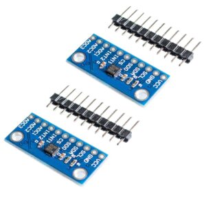 hiletgo 2pcs lis3dsh tri-axis acceleration development board 3-axis acceleration sensor replace adxl345 built-in temperaturesensor