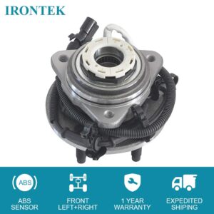 IRONTEK 515027 Front Wheel Bearing and Hub Assembly (5lug 4WD w/ABS) fits 1998-2000 for Ford Ranger 1998-200 for Mazda B4000 1PCS