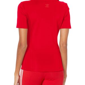 adidas Originals womens Tee Scarlet XX-Small