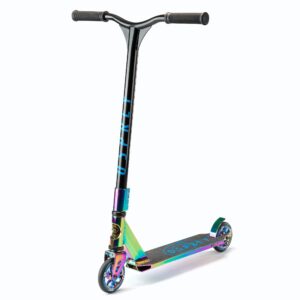 osprey stunt scooter | for adults and kids boys girls, advanced high spec trick t-bar scooter with abec 7 bearings, neo elite