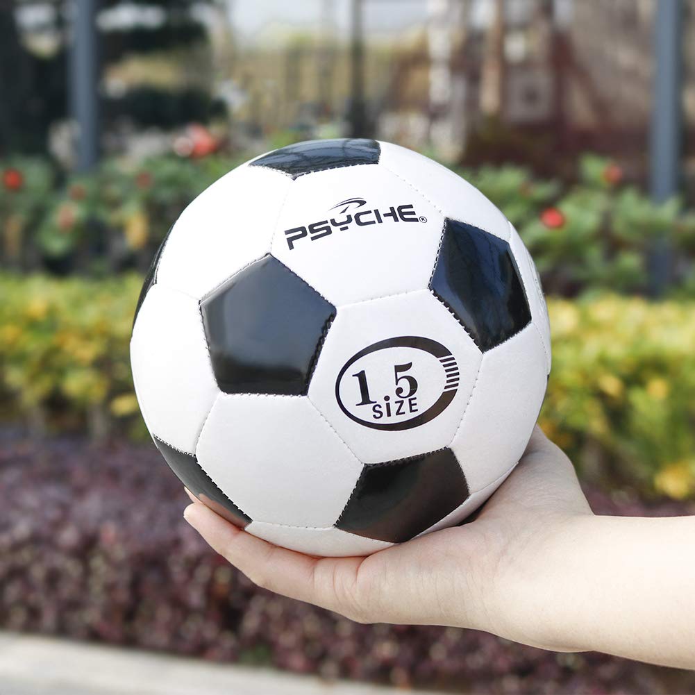 Wisdom Leaves Mini Soccer Ball for Kids/Toddlers,Small Soccer Balls Size 1.5,Baby Toy Balls for Indoor and Outdoor Play Games,Soft and Lightweight（160g）