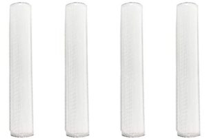 nispira true hepa replacement filter compatible with envion therapure tpp240 tpp230 air purifier. compared to part tpp240f. 4 packs