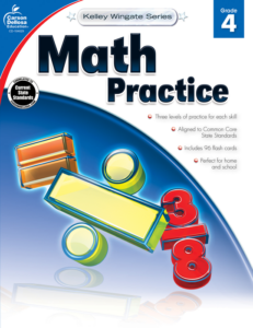 carson dellosa | kelley wingate math practice workbook | grade 4, printable