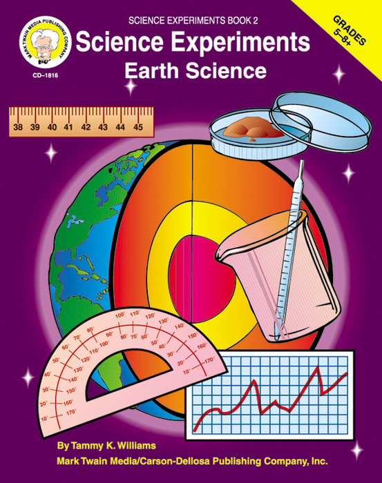 Mark Twain | Science Experiments Earth Science Workbook | Grades 5–8, Printable