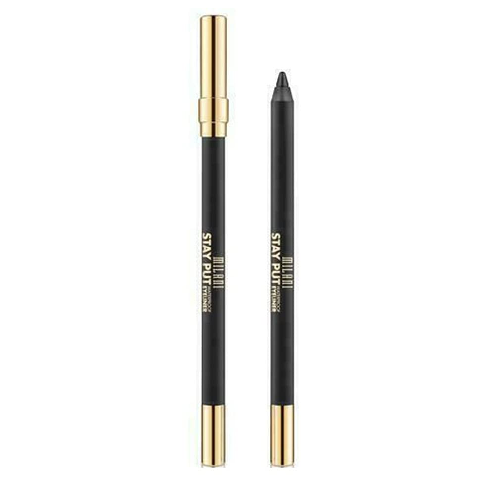 Pack of 2 Milani Stay Put Waterproof Eyeliner Pencil, Stay With Slate (02)