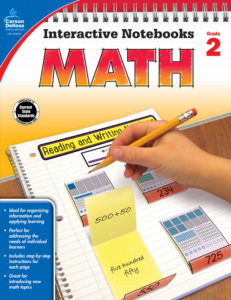 carson dellosa | interactive notebook math | grade 2, printable