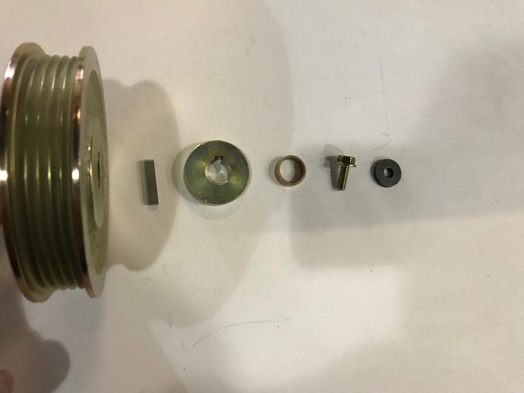 Toro STX 26 stump grinder pulley parts for hydraulic drive pump