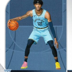 2019-20 Panini NBA Hoops Basketball #259 Ja Morant Rookie Card Grizzlies