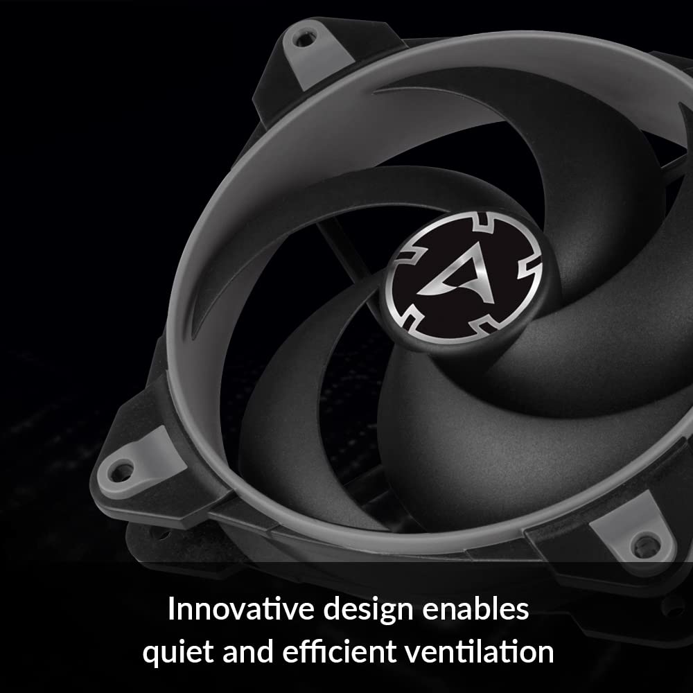 ARCTIC BioniX P140-140 mm Gaming Case Fan with PWM Sharing Technology (PST), Pressure-optimised PC Fans, Very Quiet Motor, Computer, Fan Speed: 200-1950 RPM - Grey