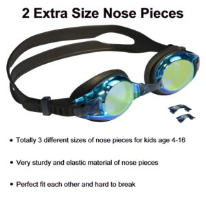 Aegend Kids Goggles, Swimming Goggles for Kids Age 4-16 Boys and Girls Youth