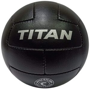 american challenge titan soccer ball (black, 4)