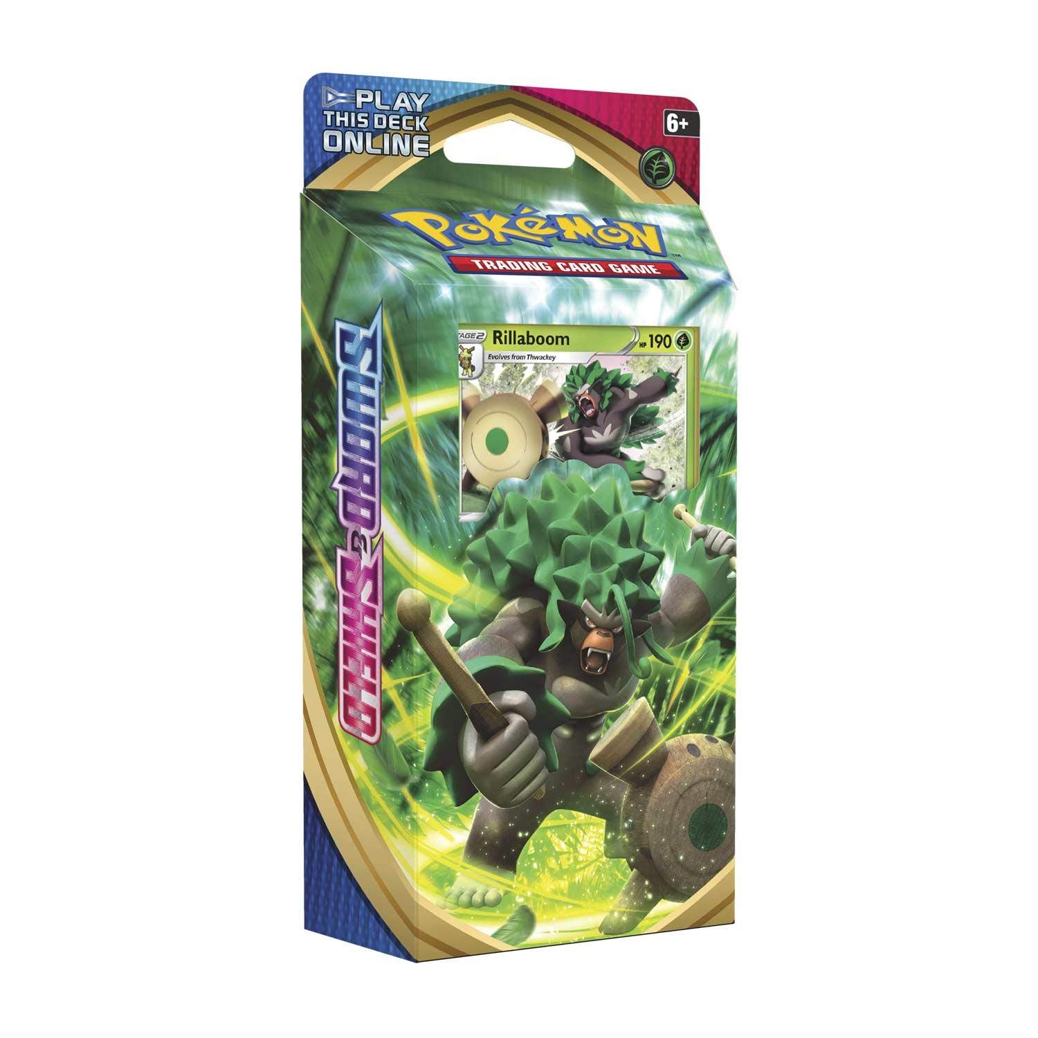 Pokemon TCG: Sword & Shield Theme Deck Featuring Rillaboom