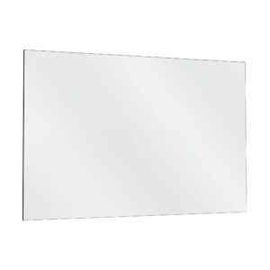 fab glass and mirror full length mirror 1/4" thick frameless activity mirror for gym and dance studio mirrors, vanity mirror - flat edge standard mirrors, 48" x 72"
