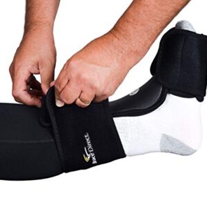 Brace Direct Dorsal Adjustable Night Sleeping Splint - for Plantar Fasciitis Relief, Arch Support, Heel Foot Pain, Tendonitis, Drop Foot