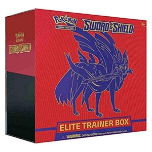 pokemon tcg: sword & shield zacian elite trainer box