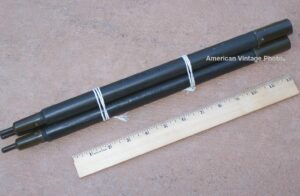 genuine us military issue pup tent pole, shelter half poles, mosquito netting poles