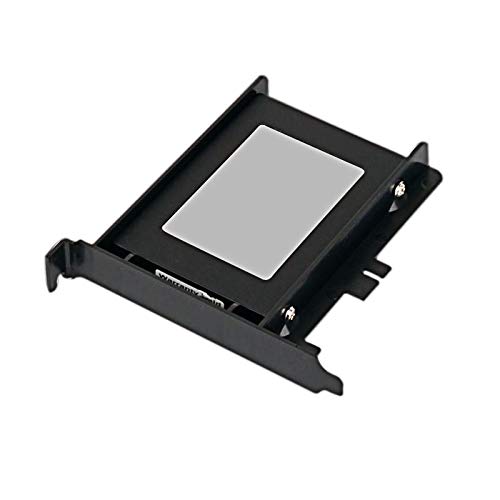 JXSZ 2.5" IDE/SATA HDD/SSD PCI PCI-E Rear Panel Frame Mount Bracket Full Size PC