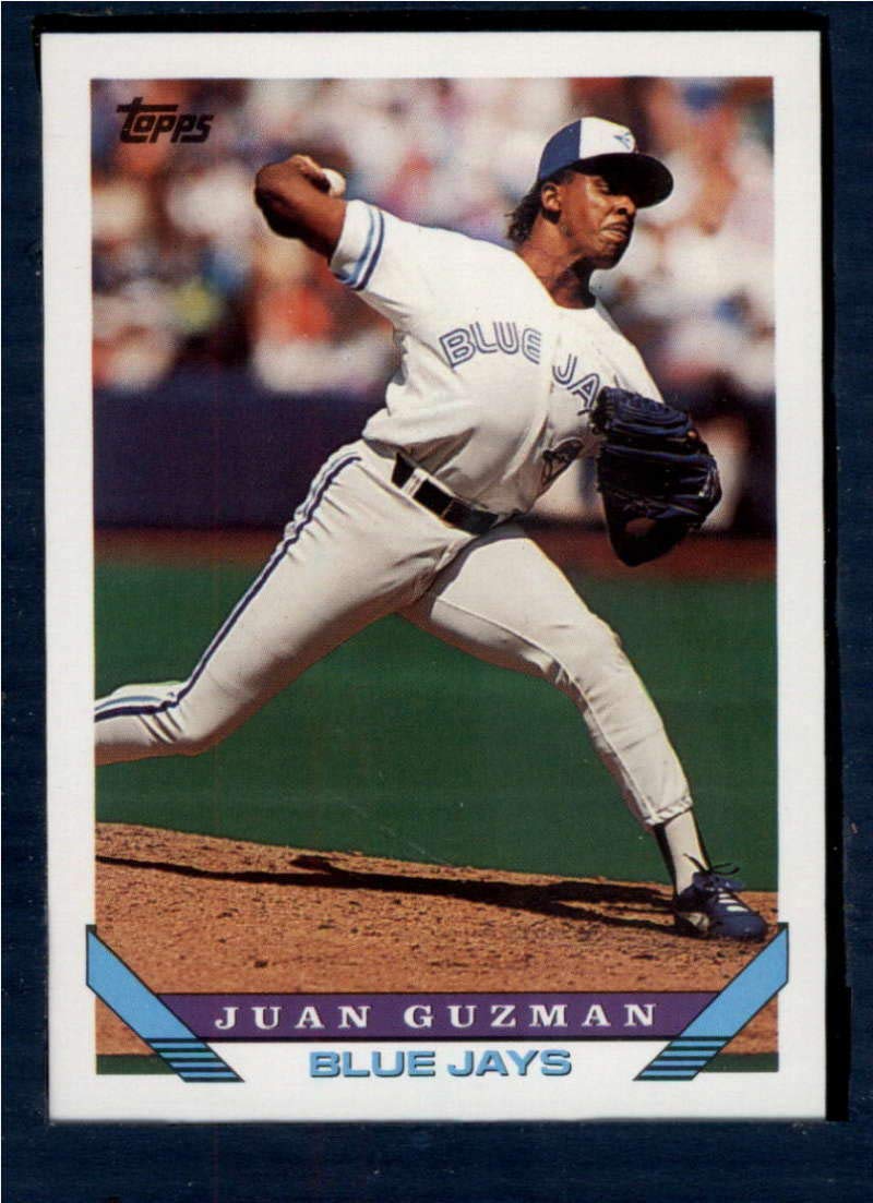 Baseball MLB 1993 Topps #75 Juan Guzman #75 NM Blue Jays