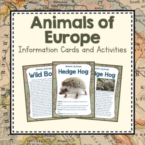 europe unit study: animals of europe