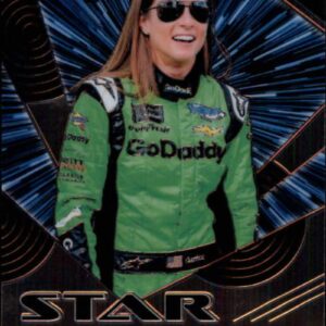 2018 Panini Prizm Star Gazing #67 Danica Patrick GoDaddy.com/Premium Motorsports/Chevrolet Racing Card