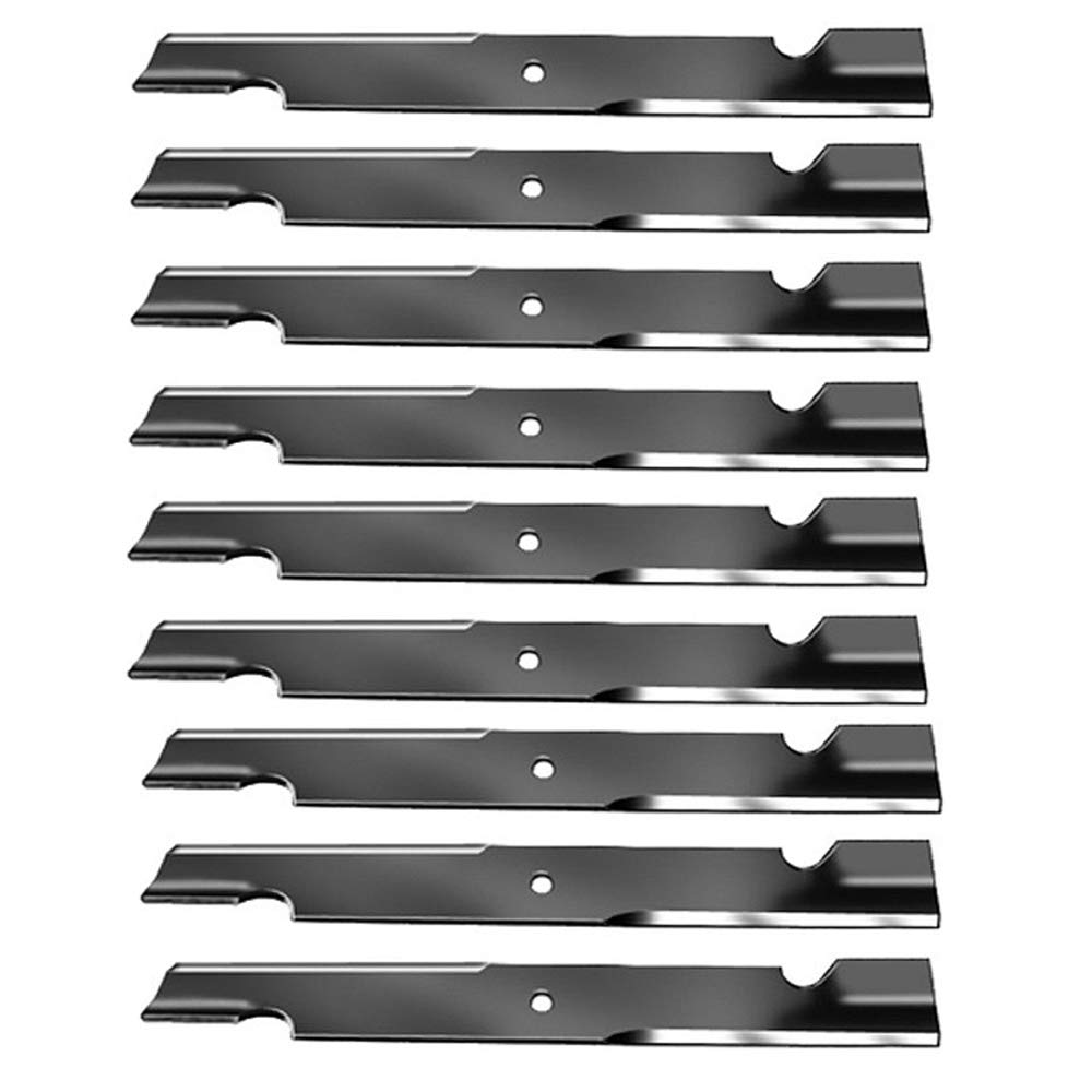 RAParts 9PK Mower Blades 91-264 60 Deck Fits Ariens Fits Bad Boy Fits Exmark Fits Gravely Fits Toro