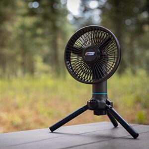 Coleman OneSource Rechargeable Outdoor Camping Gear: Camp Shower, Cordless Vacuum, Fan, Speaker, & Air Pump—All Powered by One Interchangeable Battery!