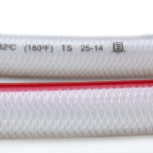 RecPro 1/2" RV Pressurized Hot & Cold Water Line Combo | RV Hose | Flexible | Non-Toxic | Vinyl | Heavy Duty | Length Options (5ft)