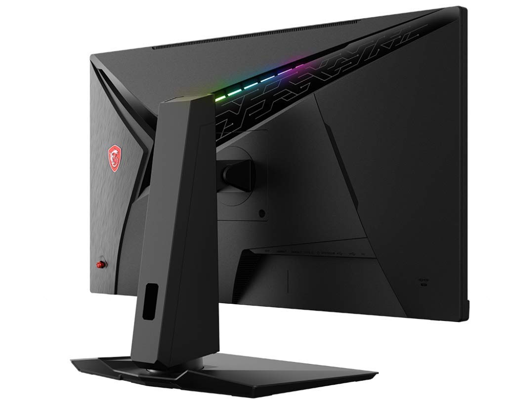 MSI Non-Glare with Narrow Bezel Screen 165Hz 1ms Height Adjustment AMD Freesync HDMI/DP/USB HDR Ready 2560 X 1440 QHD 27” Gaming Monitor (Optix MAG272QR), Black