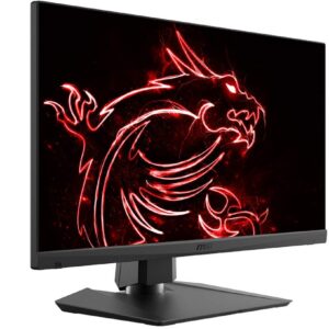 MSI Non-Glare with Narrow Bezel Screen 165Hz 1ms Height Adjustment AMD Freesync HDMI/DP/USB HDR Ready 2560 X 1440 QHD 27” Gaming Monitor (Optix MAG272QR), Black