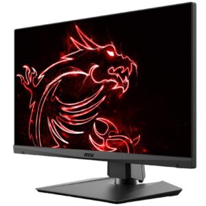 MSI Non-Glare with Narrow Bezel Screen 165Hz 1ms Height Adjustment AMD Freesync HDMI/DP/USB HDR Ready 2560 X 1440 QHD 27” Gaming Monitor (Optix MAG272QR), Black