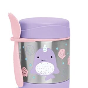 Skip Hop Insulated Baby Food Jar, Zoo, Narwhal