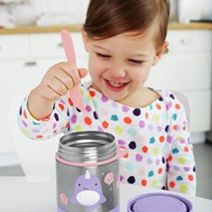 Skip Hop Insulated Baby Food Jar, Zoo, Narwhal