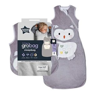 Tommee Tippee The Original Grobag, Baby Sleep Bag, 18-36 months, 2.5 Tog, Ollie the Owl