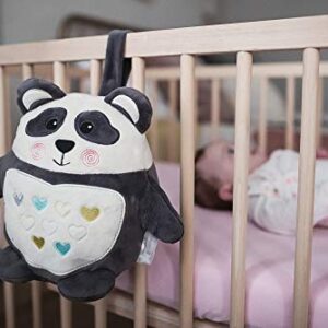 Tommee Tippee Rechargeable Light & Sound Sleep Aid - Pip The Panda, Black & White