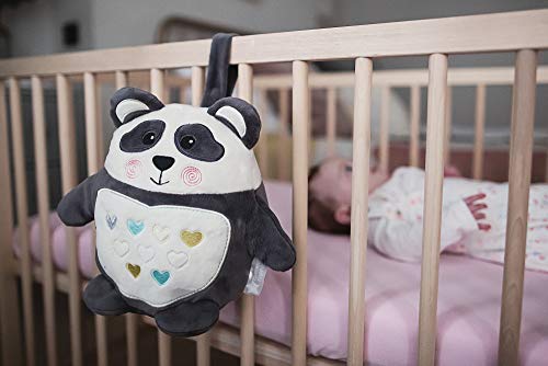 Tommee Tippee Rechargeable Light & Sound Sleep Aid - Pip The Panda, Black & White